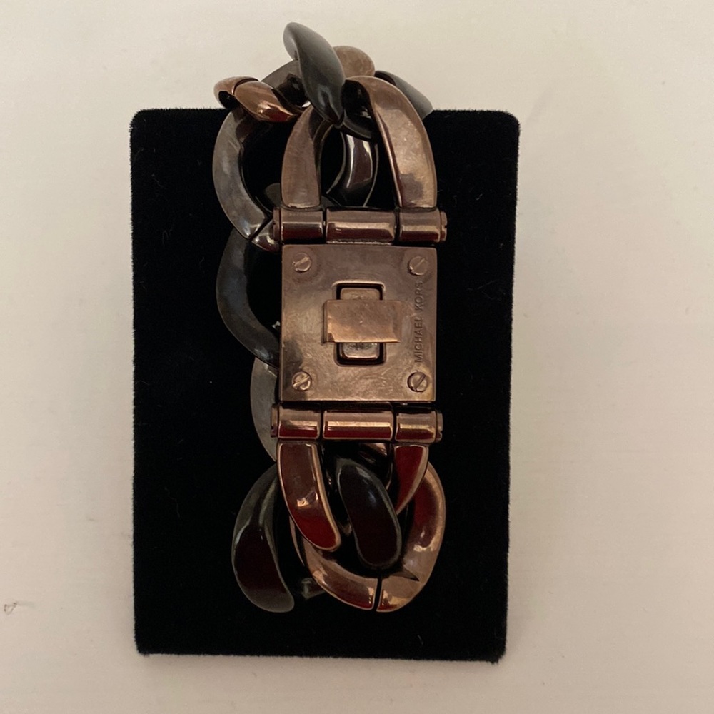 Michael Kors link and lock bracelet